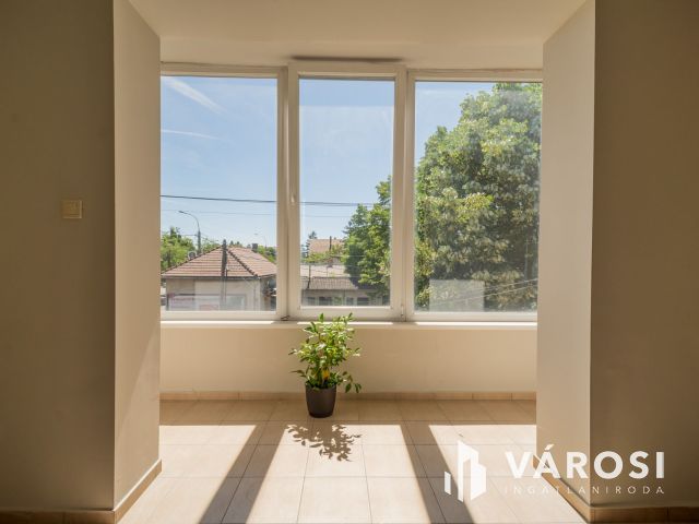 Napfényes, 83 m2 lakás + 102 m2 telekrész üzleti célra