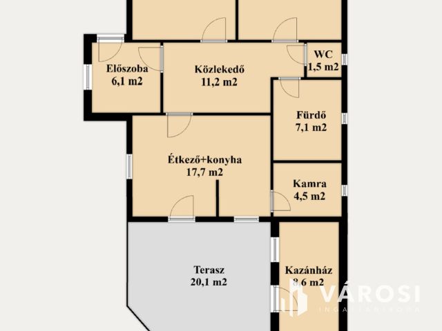 Eladó könnyűszerkezetes családi ház Mezőmegyeren