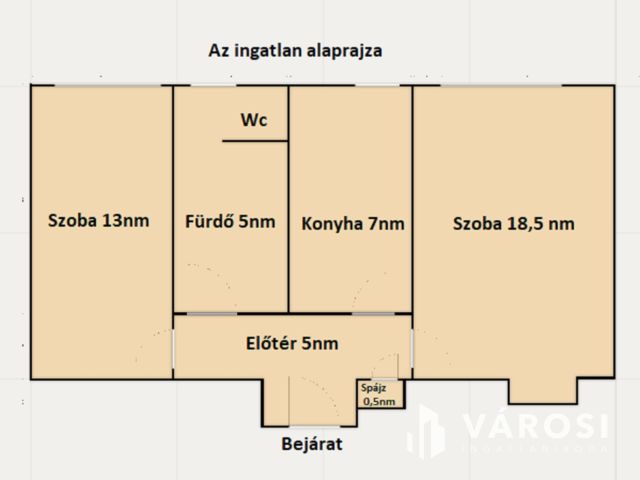 Felújított 4. emeleti lakás Lenti központjában